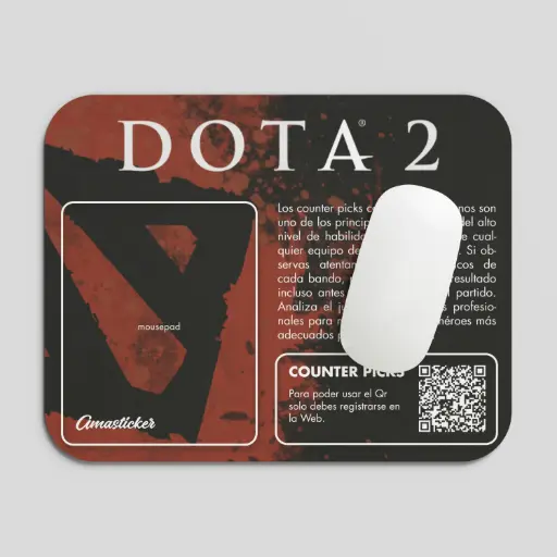 Alfombrilla de ratón / Counter Picks / Temática Dota 2